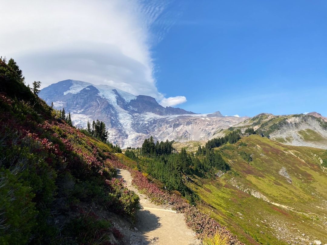 Photo Snow-capped peaks